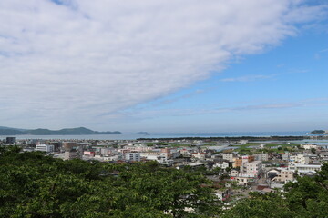 Obraz premium 高台より望む