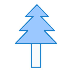 Fototapeta premium Pine tree Icon Design