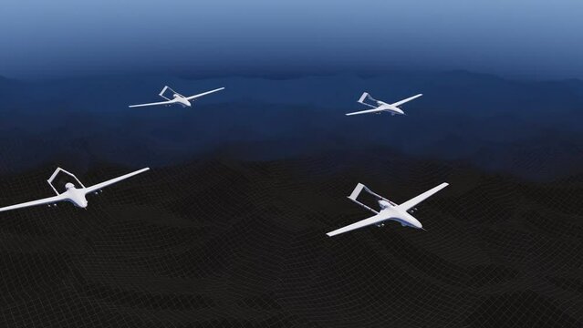 UAV Drone 'unmanned aerial vehicle' Turkey's UAV CG images