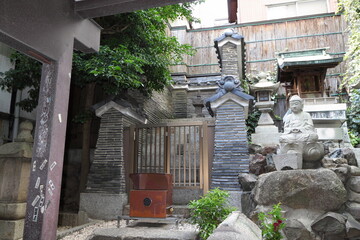 萬松寺　織田信長の実父織田信秀(萬松寺)の供養塔　愛知県　名古屋市