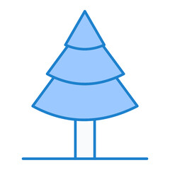 Fototapeta premium Pine Tress Icon Design
