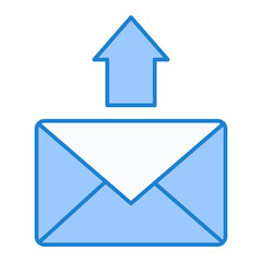 Send Message Icon Design