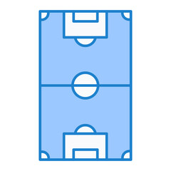 Soccer Field Icon Design