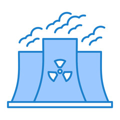Nuclear Plant Icon Design