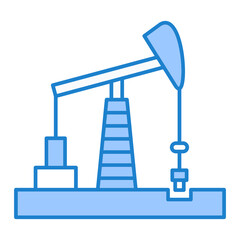 Oil Field Icon Design