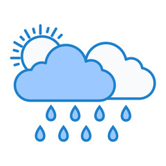 Rainy Day Icon Design