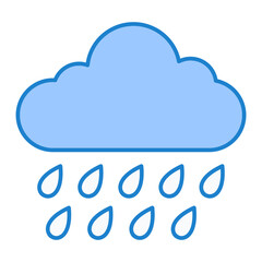 Rain Icon Design