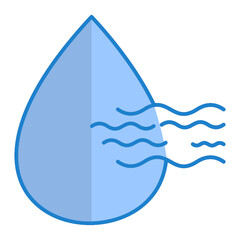 Humidity Icon Design