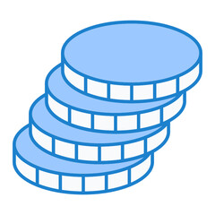 Money Stack Icon Design