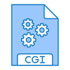 CGI File Format Icon Design
