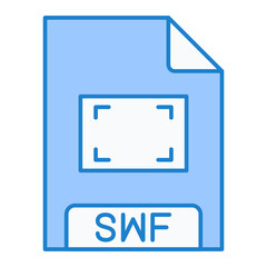 SWF File Format Icon Design