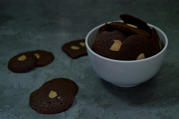 Chocolate brownie cake is ready to serve