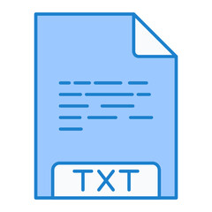 TXT File Format Icon Design