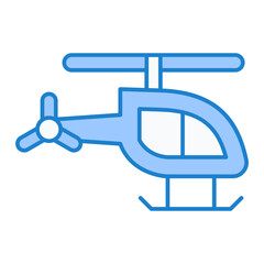 Toy Helicopter Icon Design