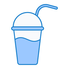 Plastic Cup Icon Design