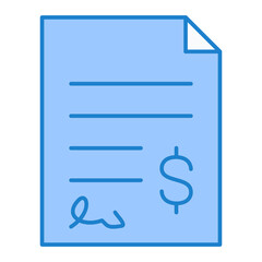 Invoice Icon Design