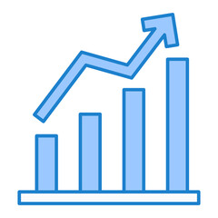 Business Growth Icon Design
