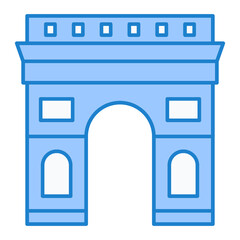 Arc De Triomphe Icon Design