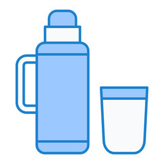 Thermos Flask Icon Design