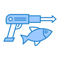 Spear Gun Icon Design