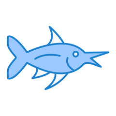 Obraz premium Swordfish Icon Design