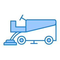 Ice Resurfacer Icon Design