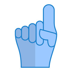 Foam Hand Icon Design