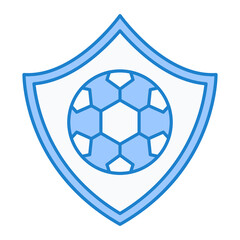 Football Badge Icon Design