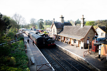 Arley historical railway station, part of the Severn Valley Railway