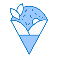 Crepe Icon Design
