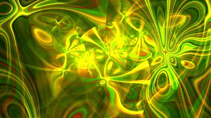 Beautiful abstract background for art projects, cards, business, posters. 3D illustration, computer-generated fractal