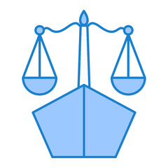 Maritime Law Icon Design