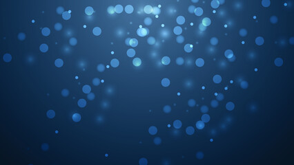 blue bokeh background