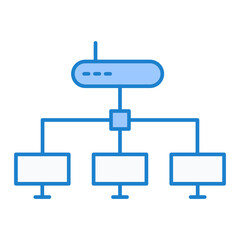 Network Connection Icon Design
