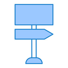 Sign Board Icon Design