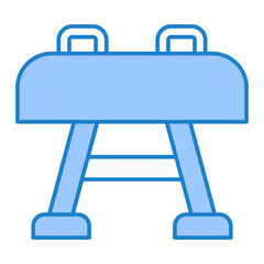 Obraz premium Pommel Horse Icon Design