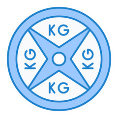 Weight Plates Icon Design