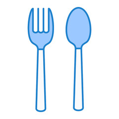 Fork Spoon Icon Design