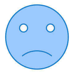 Sad Emoji Icon Design