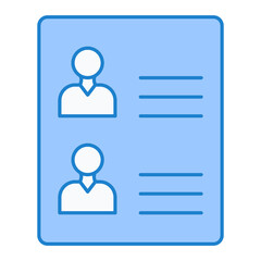 Friend List Icon Design