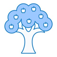 Fruit Tree Icon Design