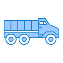 Military Truck Icon Design
