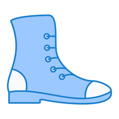 Army Boots Icon Design