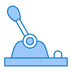 Control Lever Icon Design