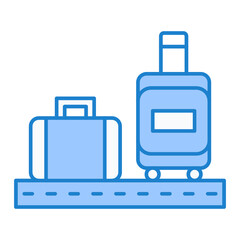 Luggage Check Icon Design