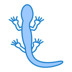 Obraz premium Lizard Icon Design