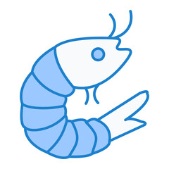 Prawn Icon Design