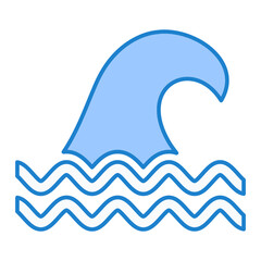 Obraz premium Wave Icon Design