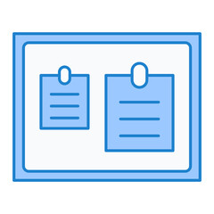 Notice Board Icon Design