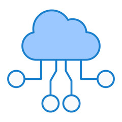 Cloud Computing Icon Design